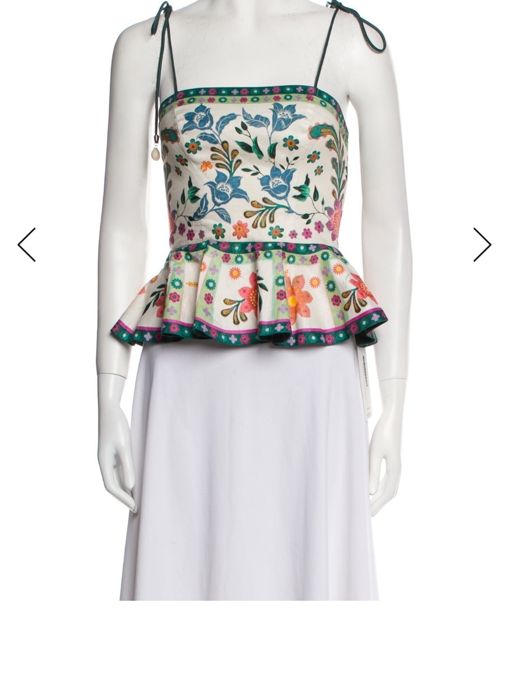 Zimmermann Ginger Peplum Top